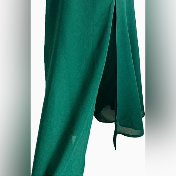 NWT Reformation Twilight Dress Emerald Size 4 - Picture 5 of 10